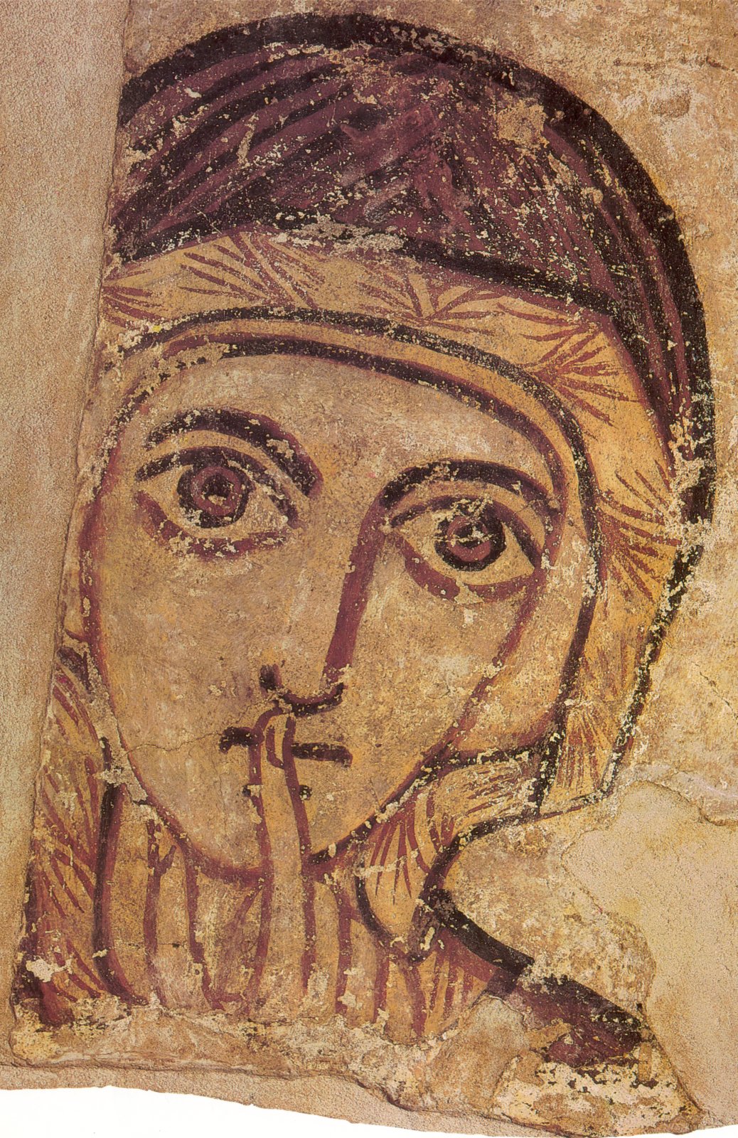 Fresko der Hl. Anna aus Farras / Wikipedia